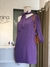 Vestido lilás ombro único - loja online