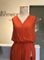 Vestido saída de praia laranja - CIA MARÍTIMA - NINA MELANINA BRECHÓ