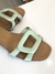 Sandália rasteira azul - AREZZO - comprar online