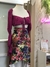 Saia mullet floral pink