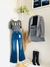 Conjunto sarja xadrez blazer + saia DI. A luxury Denim - loja online