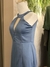 Vestido de festa sereia azul serenity - NINA MELANINA BRECHÓ