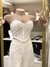 Top estilo corpete off white - SHEIN na internet