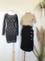 Vestido tubinho preto em renda