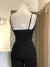 Imagem do Conjunto preto cropped + calça