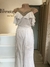 Calça pantacourt cargo off white