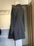 Trench coat cinza grafite