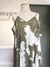 Vestido longo marmorizado verde oliva - SHEIN - comprar online