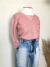 Calça jeans skinny destroyed; cinta alta na internet