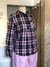 Camisa xadrez azul e rosa - Hering - comprar online