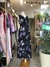 Vestido longo "DORA" preto floral - ZINZANE na internet