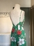 Macacão pantalona verde floral na internet