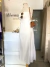 Vestido midi branco em laise sem alças - CLÁUDIA RABELO - NINA MELANINA BRECHÓ