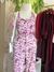Conjunto regata + calça rosa floral branca na internet