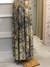 Vestido longo floral tons de verde - NINA MELANINA BRECHÓ