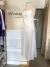 Imagem do Vestido midi branco em laise sem alças - CLÁUDIA RABELO
