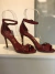 Sandália croco vermelha - SANTA LOLLA - comprar online