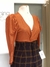 Blusa Mullet laranja cintilante - B. Bouclé - loja online