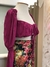 Saia mullet floral pink - loja online