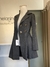 Trench coat cinza grafite - NINA MELANINA BRECHÓ