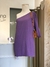 Vestido lilás ombro único - NINA MELANINA BRECHÓ