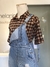 Jardineira jeans lavagem clara - YOUCOM na internet