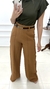Calça Pantalona alfaiataria caramelo - comprar online