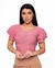Blusa Laise babado - opções de cores na internet