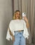 Cropped bata Nanda off white - comprar online