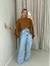 Cropped bata Nanda marrom - Refinatta Store