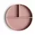 Prato com divisória Mushie blush - comprar online