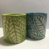 Vaso Hojarasca Verde