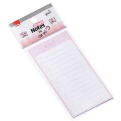 BLOCO SMART NOTES 60X120MM ROSA PAUTADO C/ BASE IMÃ - BRW