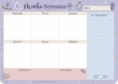 Planner Semanal - comprar online