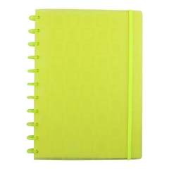 Caderno de Disco Neon na internet