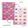 Caderno Gato - Octo