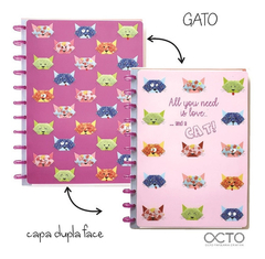 Caderno Gato - Octo