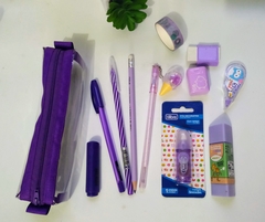 Kit Estojo - Roxo