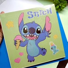 TELA PINTURA DIAMANTE 20 X 20 - STITCH - comprar online