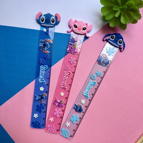 Regua Stitch e Angel - 15 cm - comprar online