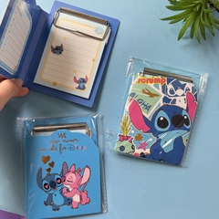 Mini Prancheta Bloco de Notas Stitch - Unidade na internet
