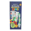 Bloco de Colorir com Aquarela Dino Leo&Leo