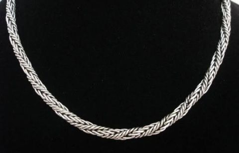 Corrente Ponto Peruano em prata 925 - comprar online