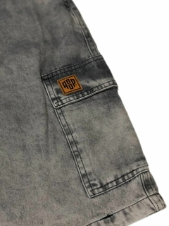 Bermuda cargo Aspecto jeans estonada - ASPECTO DECKS