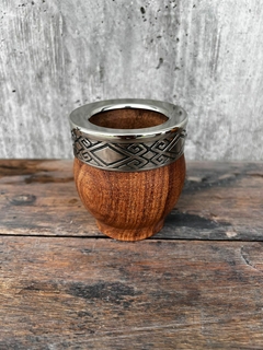 Mate imperial algarrobo virola alpaca - ParanaMate