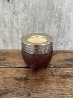 Mate imperial virola alpaca lisa - comprar online