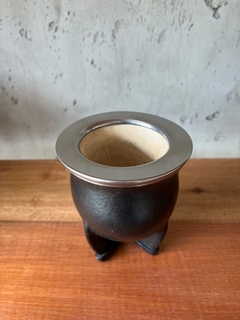 Mate camionero virola acero lisa