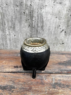 Mate torpedo virola alpaca cincelada