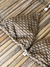 Top Cortininha Textura e buzios Bege - comprar online