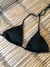 Top Cortininha Textura Preto